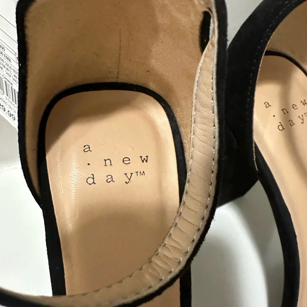 Target Women's Black Block Heel Sandals